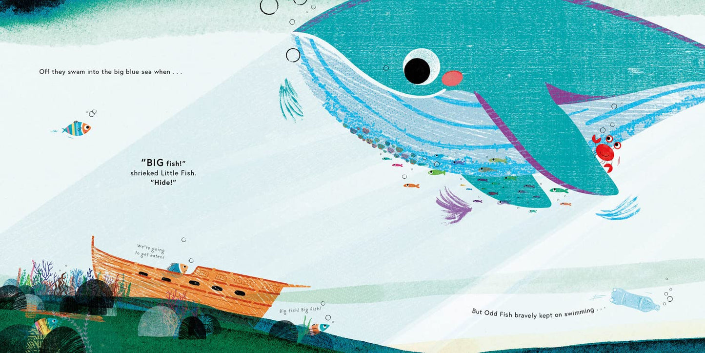 Odd Fish: A new illustrated children’s picture book with a powerful message about plastic pollution in the ocean and looking after our environment Paperback