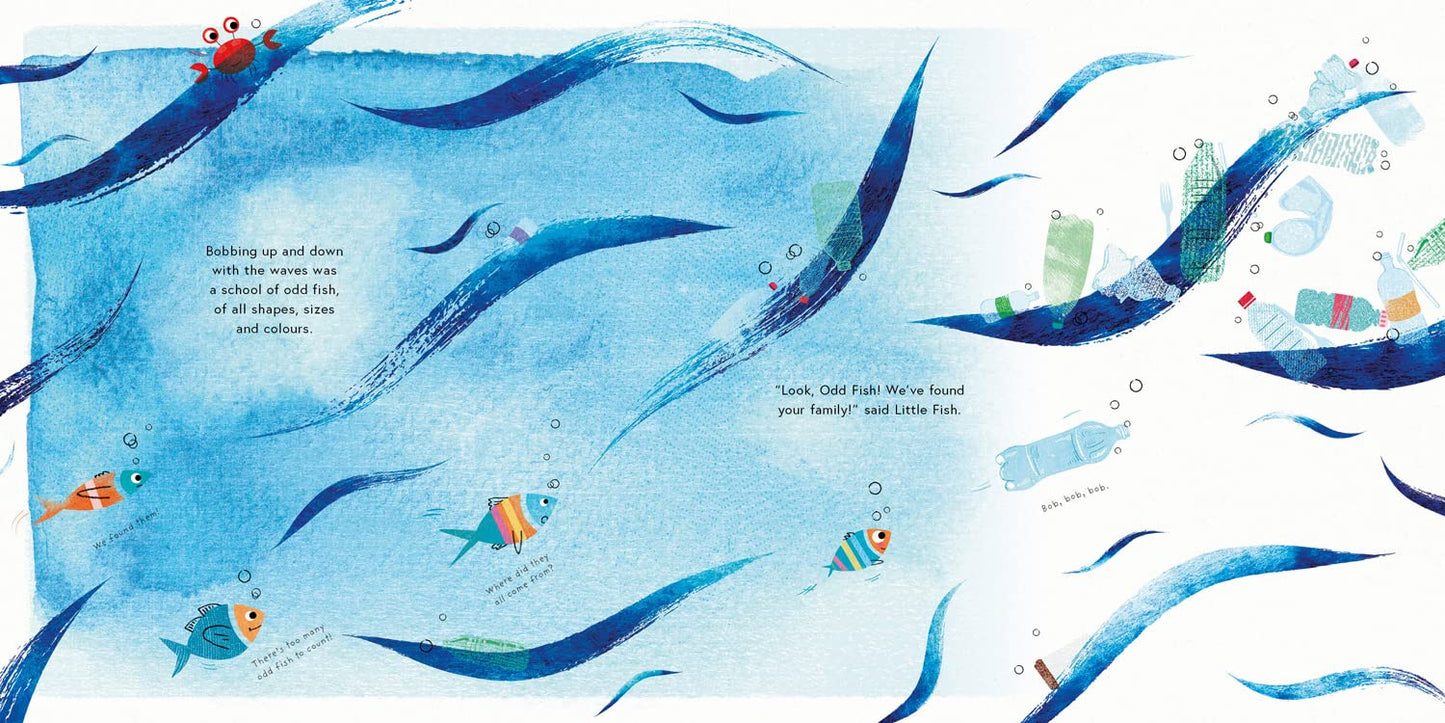 Odd Fish: A new illustrated children’s picture book with a powerful message about plastic pollution in the ocean and looking after our environment Paperback