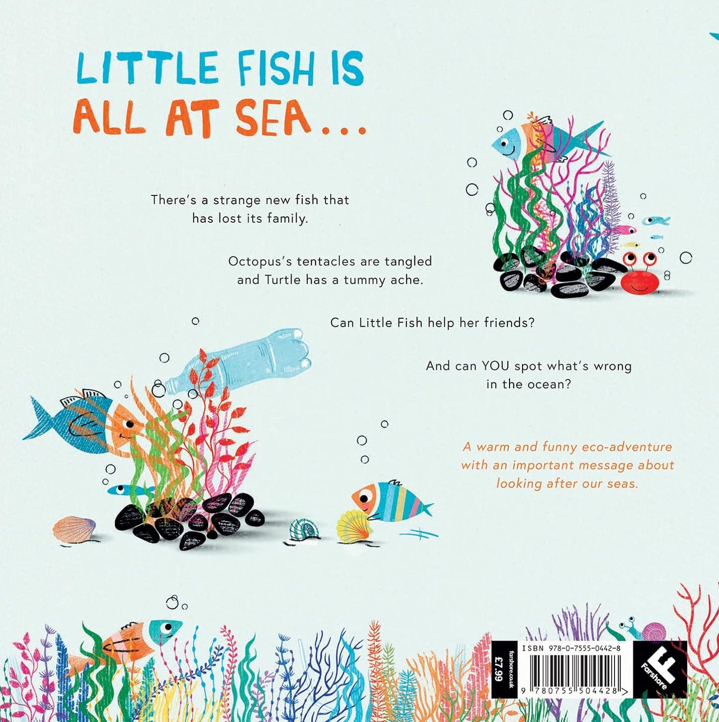 Odd Fish: A new illustrated children’s picture book with a powerful message about plastic pollution in the ocean and looking after our environment Paperback